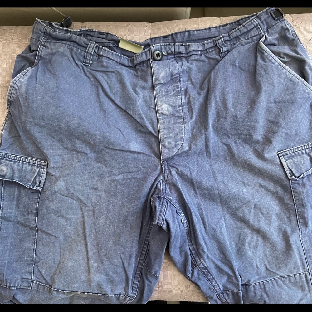 Cargo Pants Blue Faded